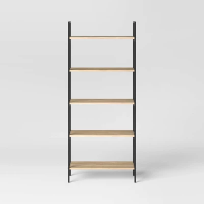 72" Loring 5 Shelf Ladder Bookshelf - Threshold™ 2 72" Loring 5 Shelf Ladder Bookshelf - Threshold™ - Image 2