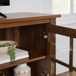 Tasi Transitional Farmhouse Glass Window Pane Door With Electric Fireplace TV Stand For TVs Up To 80" - Saracina Home 22 Tasi Transitional Farmhouse Glass Window Pane Door With Electric Fireplace TV Stand For TVs Up To 80" - Saracina Home -Homcom Store GUEST 8c7abe5e 7b84 483d 8b6c e693527293a4