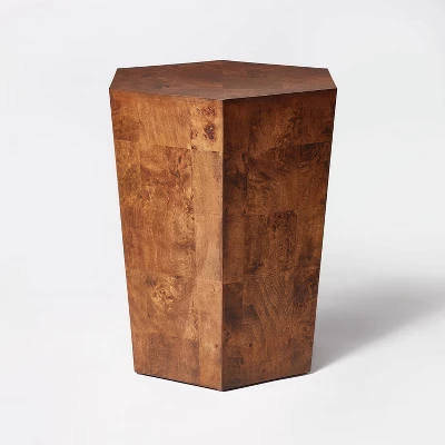 Ogden Burled Wood Accent Table - Threshold™ Designed With Studio McGee 8 Ogden Burled Wood Accent Table - Threshold™ Designed With Studio McGee - Image 8
