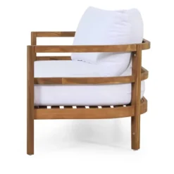 2pc Ellendale Outdoor Acacia Wood Loveseat & Coffee Table Teak/White - Christopher Knight Home 13 2pc Ellendale Outdoor Acacia Wood Loveseat & Coffee Table Teak/White - Christopher Knight Home -Homcom Store GUEST 90fab791 eb91 4f7c 96f5 062b1068f389