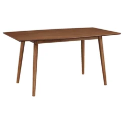 60" Mid-Century Rectangle Dining Table - Saracina Home 10 60" Mid-Century Rectangle Dining Table - Saracina Home -Homcom Store GUEST 929e1146 5890 4055 8bae 948aa54d7882