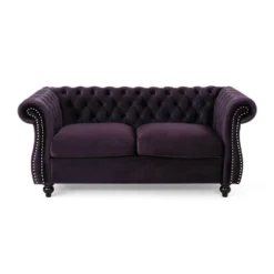 Somerville Traditional Chesterfield Loveseat - Christopher Knight Home 13 Somerville Traditional Chesterfield Loveseat - Christopher Knight Home -Homcom Store GUEST 93c9c78c 2b63 4867 ae1d 01e01e52906b