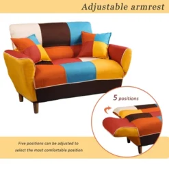 Modern Colorful Sleeper Sofa, Convertible Sofa Bed-ModernLuxe -Homcom Store GUEST 940a8f7b f887 4306 8ffe 7650c10c1f0c