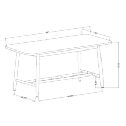 Shaker Dining Table - Natural - Hearth & Hand™ With Magnolia 7 Shaker Dining Table - Natural - Hearth & Hand™ With Magnolia -Homcom Store GUEST 9464db63 6fbb 4d64 91f7 7d79e13f5a9e