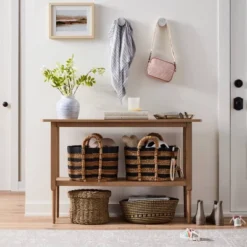 Gretna Narrow Console Table Natural - Threshold™ 11 Gretna Narrow Console Table Natural - Threshold™ -Homcom Store GUEST 94eb8c76 77dd 4947 a174 c95e76f2a795