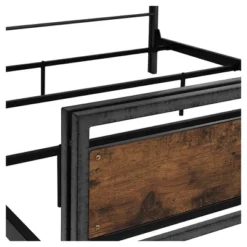 Queen Urban Chic Metal And Wood Plank Bed Brown - Saracina Home 9 Queen Urban Chic Metal And Wood Plank Bed Brown - Saracina Home -Homcom Store GUEST 96ec04c6 8825 401d a458 94fb7b509933