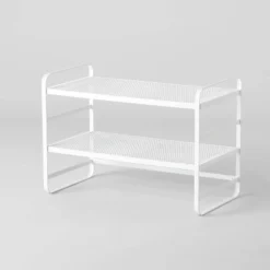 2 Tier Shoe Rack Metal Mesh - Brightroom™ 7 2 Tier Shoe Rack Metal Mesh - Brightroom™ -Homcom Store GUEST 97469fbe 60a1 4d79 b7f6 0432247cf2d3