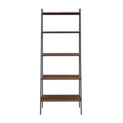72" Open Storage Ladder Bookshelf - Saracina Home 17 72" Open Storage Ladder Bookshelf - Saracina Home -Homcom Store GUEST 9855a892 7e70 4e0d 80bd e596faed8ed0