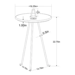 Marble Top Accent Table - Hearth & Hand™ With Magnolia -Homcom Store GUEST 9a50663b f1b0 4d15 bccb 980955bd2a32