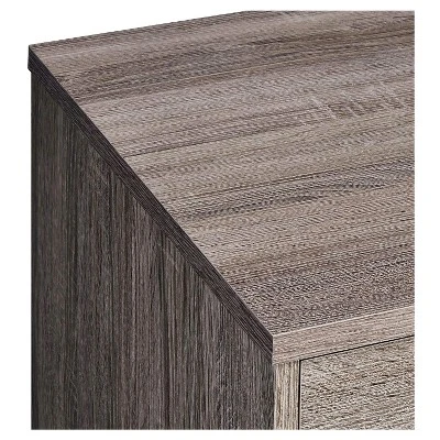 Mixed Material Nightstand - Room Essentials™ 3 Mixed Material Nightstand - Room Essentials™ - Image 3