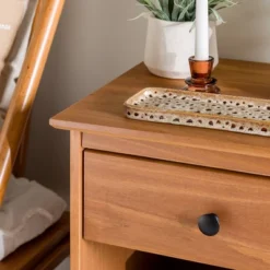 Stiva Classic Mid-Century Modern 1 Drawer Nightstand - Saracina Home -Homcom Store GUEST 9c39c678 b1e2 401c 9dfd 10c2f36aa229