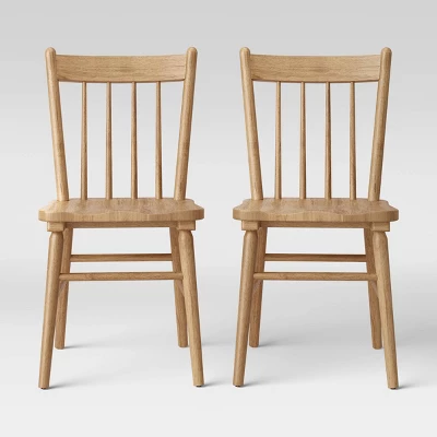 Set Of 2 Hassell Wood Dining Chair - Threshold™ 6 Set Of 2 Hassell Wood Dining Chair - Threshold™ - Image 6