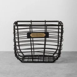 Wire Storage Basket Black - Hearth & Hand With Magnolia 9 Wire Storage Basket Black - Hearth & Hand With Magnolia -Homcom Store GUEST 9efe2300 6485 4139 a4f9 0d72fff69623
