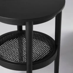 Wood & Cane Round Accent Side Table - Hearth & Hand™ With Magnolia 14 Wood & Cane Round Accent Side Table - Hearth & Hand™ With Magnolia -Homcom Store GUEST a287ad8b 1eca 4b89 bea4 098554898f62