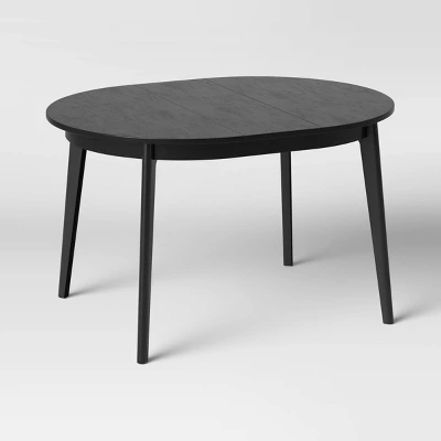 Astrid Mid-Century Round Extendable Dining Table - Threshold™ 9 Astrid Mid-Century Round Extendable Dining Table - Threshold™ - Image 9