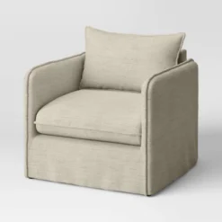 Berea Slouchy Lounge Chair With French Seams - Threshold™ -Homcom Store GUEST a4884ee6 2324 405e 8c31 e0ba9c27ed26