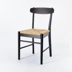 Logan Wood Dining Chair With Woven Seat - Threshold™ Designed With Studio McGee 18 Logan Wood Dining Chair With Woven Seat - Threshold™ Designed With Studio McGee -Homcom Store GUEST a48fd9e6 3c2f 437a bb66 70671f884474