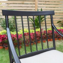 2pk Outdoor Steel Arm Chairs With Cushions - Captiva Designs 13 2pk Outdoor Steel Arm Chairs With Cushions - Captiva Designs -Homcom Store GUEST a9087f6f fcd5 4e0a b826 ea9a24092f4e