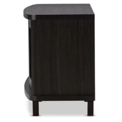 Walda Wood Cabinet With 2 Sliding Doors And 1 Drawer TV Stand For TVs Up To 60" Dark Brown/Gray - Baxton Studio 6 Walda Wood Cabinet With 2 Sliding Doors And 1 Drawer TV Stand For TVs Up To 60" Dark Brown/Gray - Baxton Studio -Homcom Store GUEST a9f3082a 02d0 4002 85ec 5f32d6967b94