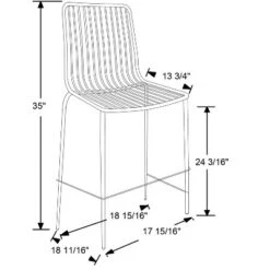 Set Of 2 Sodra Rounded Seat Wire Counter Height Barstool Black - Threshold™ 9 Set Of 2 Sodra Rounded Seat Wire Counter Height Barstool Black - Threshold™ -Homcom Store GUEST aba0b7b0 e031 40e5 a117 6b6b5d67048f