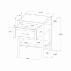 Warwick End Table With Drawer - Threshold™ -Homcom Store GUEST aceb4d63 ee0d 43ad aff2 c6d7404de1eb
