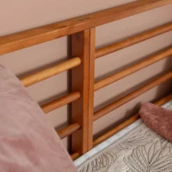 Mid Century Modern Solid Wood Spindle Daybed - Saracina Home -Homcom Store GUEST af1c9108 875a 4c52 90d1 f1c92de79242