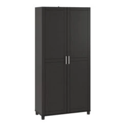Welby 36" Utility Storage Cabinet - Room & Joy -Homcom Store GUEST afb1af88 4def 465b b606 0e885670aa41