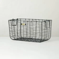 Wire Storage Basket Black - Hearth & Hand With Magnolia 11 Wire Storage Basket Black - Hearth & Hand With Magnolia -Homcom Store GUEST b22a1734 78e8 485f ac33 f45b9366683c