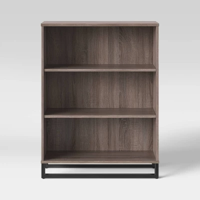 Mixed Material 3 Shelf Bookcase - Room Essentials™ 5 Mixed Material 3 Shelf Bookcase - Room Essentials™ - Image 5
