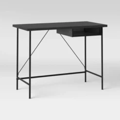 Wood And Metal Writing Desk With Storage - Room Essentials™ 8 Wood And Metal Writing Desk With Storage - Room Essentials™ -Homcom Store GUEST b6ee626e 3265 49db 8365 a9aaf9b3dcc2