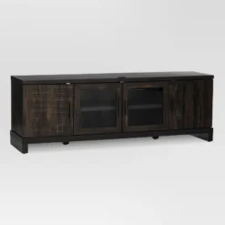 Storage TV Stand For TVs Up To 75" Weathered Pine - Threshold™