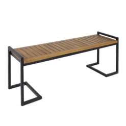 Hopkins Acacia & Iron Bench - Christopher Knight Home 9 Hopkins Acacia & Iron Bench - Christopher Knight Home -Homcom Store GUEST b8692347 fe69 4002 8299 e72acb2ab5b5