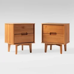 Mid-Century Modern Wood Nightstand - Saracina Home 35 Mid-Century Modern Wood Nightstand - Saracina Home -Homcom Store GUEST ba155c5a 2d30 4a7d a041 aa93a2472c72
