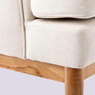 Howell Upholstered Accent Chair With Wood Base - Threshold™ Designed With Studio McGee 4 Howell Upholstered Accent Chair With Wood Base - Threshold™ Designed With Studio McGee - Image 4