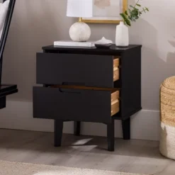 Mid-Century Modern Wood Nightstand - Saracina Home 22 Mid-Century Modern Wood Nightstand - Saracina Home -Homcom Store GUEST bb8cd0af 9f2f 4c69 916e ce68660dee05