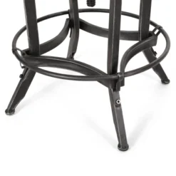 2pc Farmdale Industrial Firwood Adjustable Height Swivel Counter Height Barstools Antique Natural/Pewter - Christopher Knight Home 15 2pc Farmdale Industrial Firwood Adjustable Height Swivel Counter Height Barstools Antique Natural/Pewter - Christopher Knight Home -Homcom Store GUEST bbd5f51a c391 4c34 ba82 734baadc6ab1