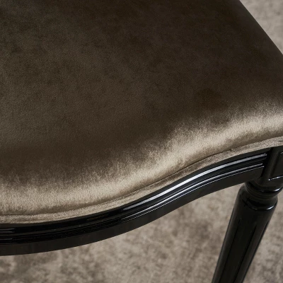 Set Of 2 Camille New Velvet Dining Chair - Christopher Knight Home 3 Set Of 2 Camille New Velvet Dining Chair - Christopher Knight Home - Image 3