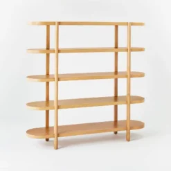 57" Portola Hills 5 Shelf Horizontal Bookcase - Threshold™ Designed With Studio McGee 20 57" Portola Hills 5 Shelf Horizontal Bookcase - Threshold™ Designed With Studio McGee -Homcom Store GUEST bed2ce48 01ab 45f8 b6fb a2a0d9f7705a