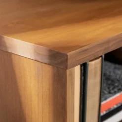 Cara Mid-Century Modern 3 Drawer TV Stand For TVs Up To 65" - Saracina Home -Homcom Store GUEST c0771c8f 1199 4b9d aa3f 8f005f897cbe