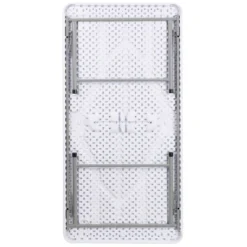 Flash Furniture 4.93-Foot Kid's Granite White Plastic Folding Table -Homcom Store GUEST c1988e5a f1dc 4439 ade1 331192093d40