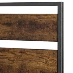 Queen Urban Chic Metal And Wood Plank Bed Brown - Saracina Home 10 Queen Urban Chic Metal And Wood Plank Bed Brown - Saracina Home -Homcom Store GUEST c5d1297f 85aa 4822 af1e 1303eb054e5b