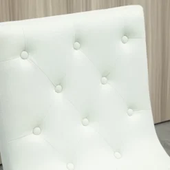 HOMCOM Bar Stools Set Of 2, Swivel Bar Chairs, 25.5" High Fabric Tufted Breakfast Barstools For Kitchen Counter, Cream White 7 HOMCOM Bar Stools Set Of 2, Swivel Bar Chairs, 25.5" High Fabric Tufted Breakfast Barstools For Kitchen Counter, Cream White -Homcom Store GUEST c6894d97 b617 48f0 a8ab de2d9f3bba9e