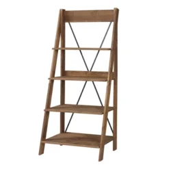 68.25" Boho 4 Tier Solid Wood Ladder Bookshelf Plant Stand - Saracina Home -Homcom Store GUEST c869c4b2 7d23 4772 9ba1 7d8e83863675