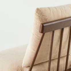 Spindle Back Accent Chair With Cushions Brown/Cream - Hearth & Hand™ With Magnolia 9 Spindle Back Accent Chair With Cushions Brown/Cream - Hearth & Hand™ With Magnolia -Homcom Store GUEST c91797a3 a143 44fc 9bd2 67868f3b3eab