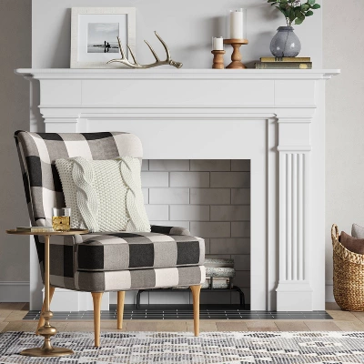 Londonberry Turned Accent Table Brass - Threshold 1 Londonberry Turned Accent Table Brass - Threshold