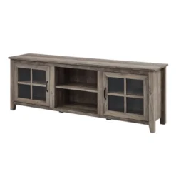 Tasi Glass Door Console TV Stand For TVs Up To 80" - Saracina Home 14 Tasi Glass Door Console TV Stand For TVs Up To 80" - Saracina Home -Homcom Store GUEST caef7606 50a3 47c6 974f f70e38412a9c