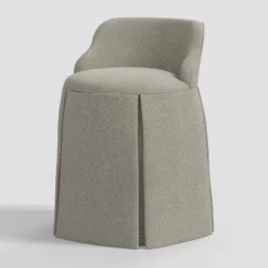 Quin Vanity Chair Linen - Threshold™ -Homcom Store GUEST d16d99e2 c3c2 4a02 93b2 78018d68a08d