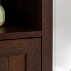 Georgia Single Door Storage Nightstand - Saracina Home -Homcom Store GUEST d22a4770 d0ea 47f4 9212 976379b90133