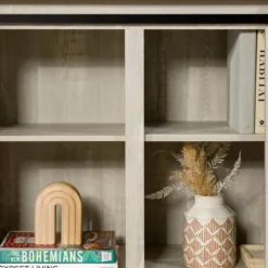 Modern Transitional Sliding Barndoor TV Stand For TVs Up To 65"- Saracina Home -Homcom Store GUEST d3087714 89cf 49a7 a646 e6be363a03a6