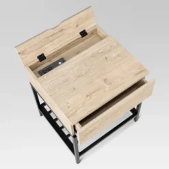 Loring End Table With Charging Station - Threshold™ -Homcom Store GUEST d4b23323 607f 4bd3 9988 eaac3936810f